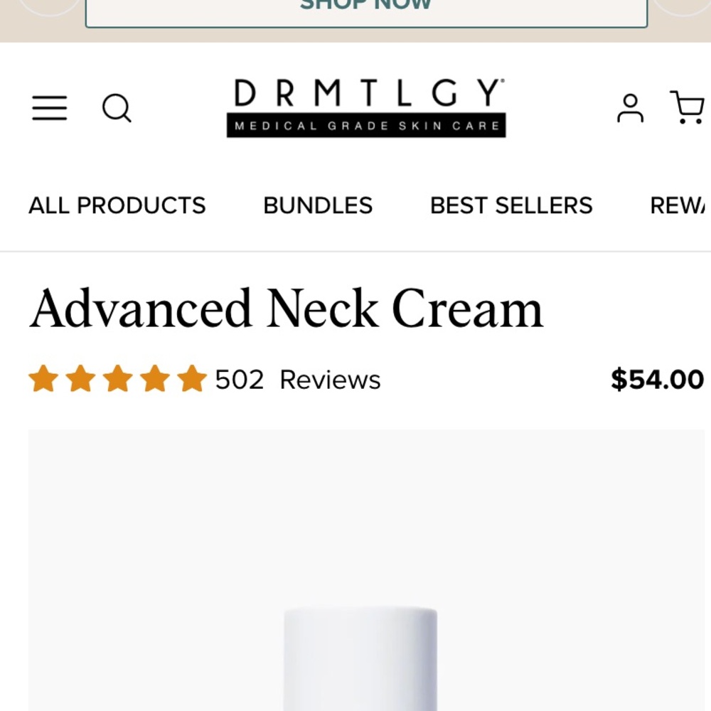 DRMTLGY Advanced Neck Cream